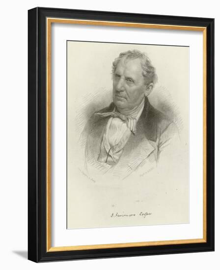 James Fenimore Cooper-Mathew Brady-Framed Giclee Print