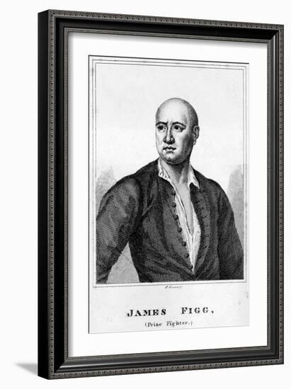 James Figg, Prize Fighter, C19th Century-R Graves-Framed Giclee Print