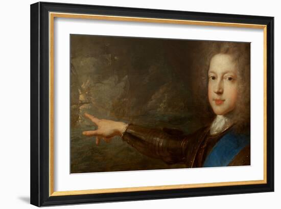 James Francis Edward Stuart (1688-1766), 1688-1766 (Oil on Canvas)-Francois de Troy-Framed Giclee Print