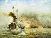 Naval Battle-James Gale Tyler-Giclee Print