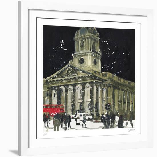 James Gibbs Masterpiece, St Martin in ?the Fields, London-Susan Brown-Framed Collectable Print