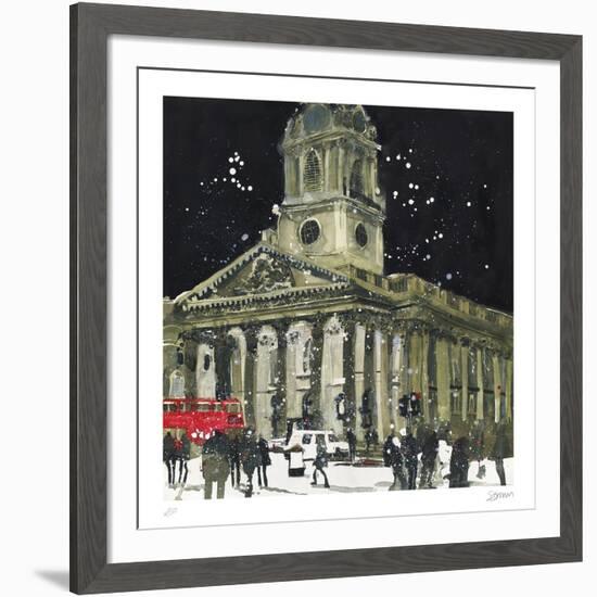 James Gibbs Masterpiece, St Martin in ?the Fields, London-Susan Brown-Framed Collectable Print