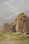 Tillycairn Castle, 1840's-James Giles-Framed Giclee Print