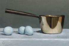 Brass Pan and Blue Eggs, 2011-James Gillick-Giclee Print