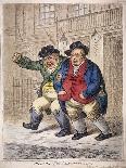 The High Flying Candidate (I.E Little Paul Goose) Mounting from a Blanket, Published by Hannah…-James Gillray-Giclee Print