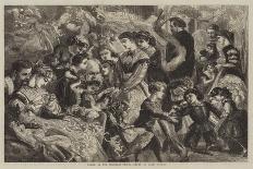 An Old-Fashioned Dance at New-Year's Eve-James Godwin-Giclee Print