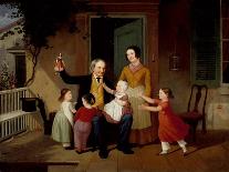 A Visit from Grandfather, c.1850-James Goodwin Clonney-Giclee Print