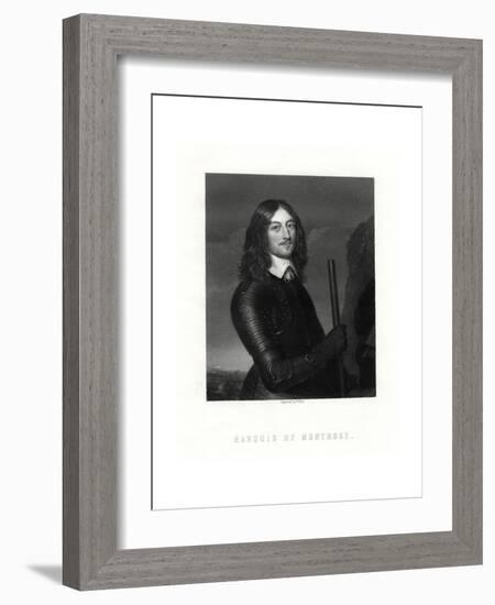 James Graham, 1st Marquess of Montrose, Scottish Nobleman and Soldier, 19th Century-W Holl-Framed Giclee Print