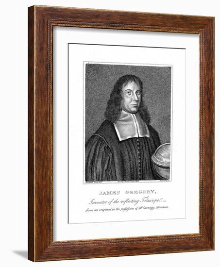 James Gregory, 17th Century Scottish Mathematician and Astronomer-null-Framed Giclee Print