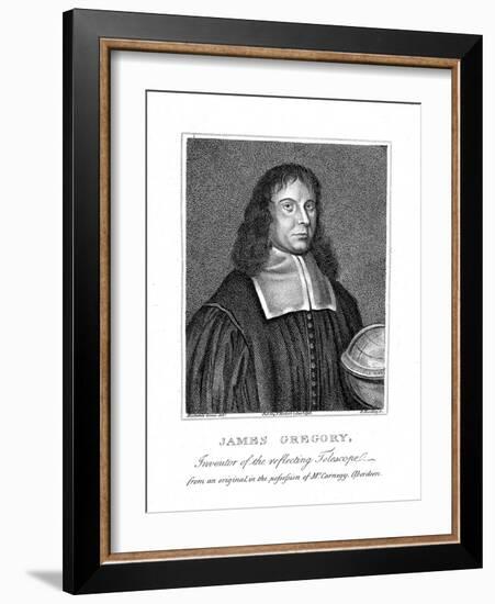 James Gregory, 17th Century Scottish Mathematician and Astronomer-null-Framed Giclee Print