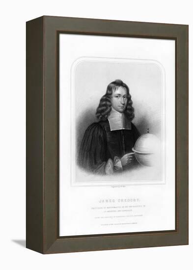 James Gregory, Scottish Mathematician and Astronomer-William Holl II-Framed Premier Image Canvas