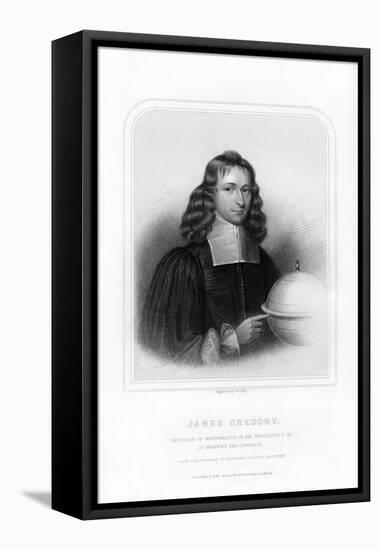 James Gregory, Scottish Mathematician and Astronomer-William Holl II-Framed Premier Image Canvas