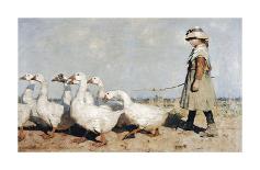 A Highland Funeral, 1882-James Guthrie-Mounted Giclee Print
