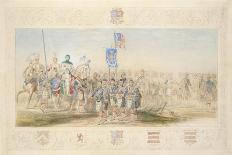 Baron Glenlyon, Knight of the Gael, 1839-James Henry Nixon-Giclee Print