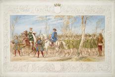 Baron Glenlyon, Knight of the Gael, 1839-James Henry Nixon-Framed Giclee Print