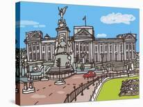 Trafalgar Square-James Hobbs-Giclee Print