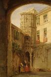 View of the Molo and the Palazzo Ducale in Venice-James Holland-Framed Giclee Print
