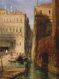 The Remains of the Palace of Philippe Le Bel, 1835 (Oil on Canvas)-James Holland-Giclee Print