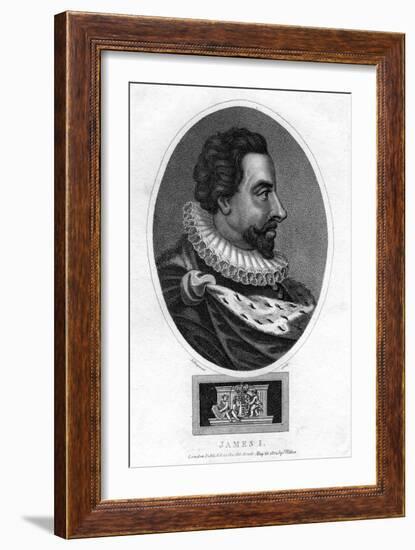 James I of England-J Chapman-Framed Giclee Print