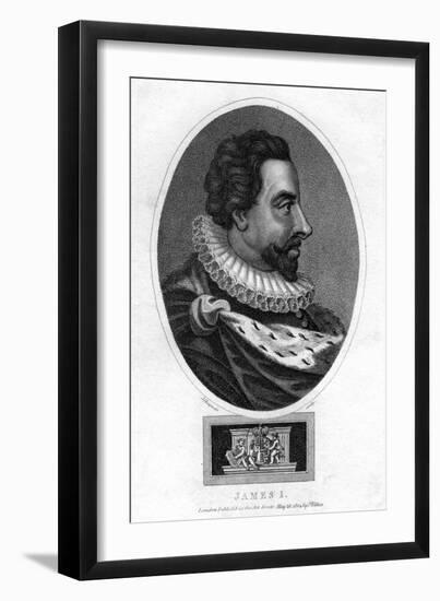 James I of England-J Chapman-Framed Giclee Print