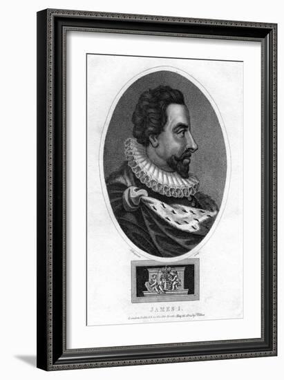 James I of England-J Chapman-Framed Giclee Print