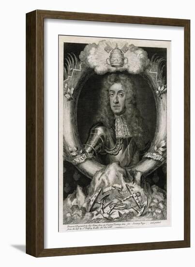 James II, after Kneller-null-Framed Art Print
