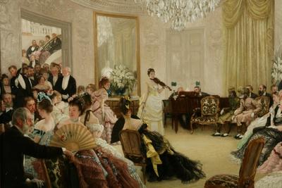 Hush! (The Concert), c.1875' Giclee Print - James Jacques