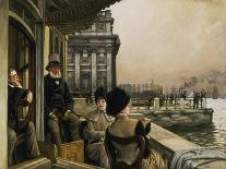 Wartende (auch: Im Schatten). Waiting (also known as in the Shadows)-James Jacques Tissot-Giclee Print