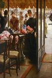 On the Terrace of the Trafalgar-Tavern in Greenwich-James Jacques Tissot-Giclee Print