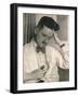 James Joyce, Irish author, 20th century-Unknown-Framed Photographic Print