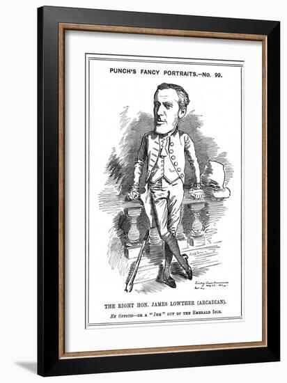 James Lowther-Linley Sambourne-Framed Art Print