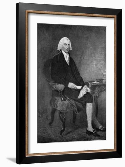 James Madison (1751-183), Fourth President of the United States, 19th Century-null-Framed Giclee Print