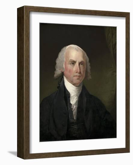 James Madison , 1821-Gilbert Stuart-Framed Art Print