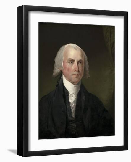 James Madison , 1821-Gilbert Stuart-Framed Art Print