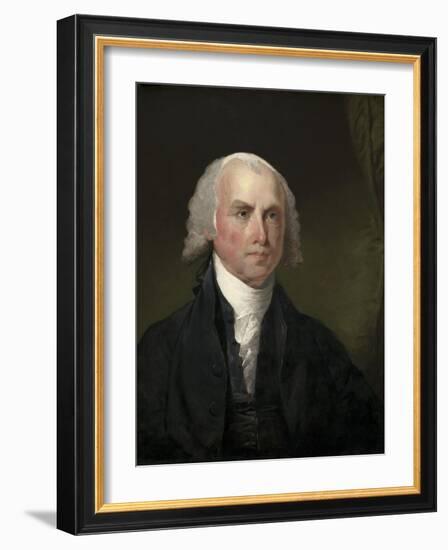 James Madison , 1821-Gilbert Stuart-Framed Art Print