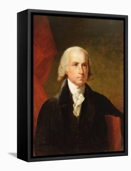 James Madison, 1835 after the Original by Gilbert Stuart-Asher Brown Durand-Framed Premier Image Canvas