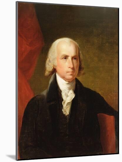 James Madison, 1835 after the Original by Gilbert Stuart-Asher Brown Durand-Mounted Giclee Print
