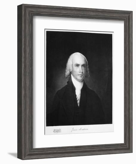 James Madison, 4th President of the the United States of America, (1901)-Unknown-Framed Giclee Print