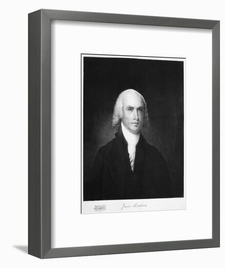 James Madison, 4th President of the the United States of America, (1901)-Unknown-Framed Giclee Print