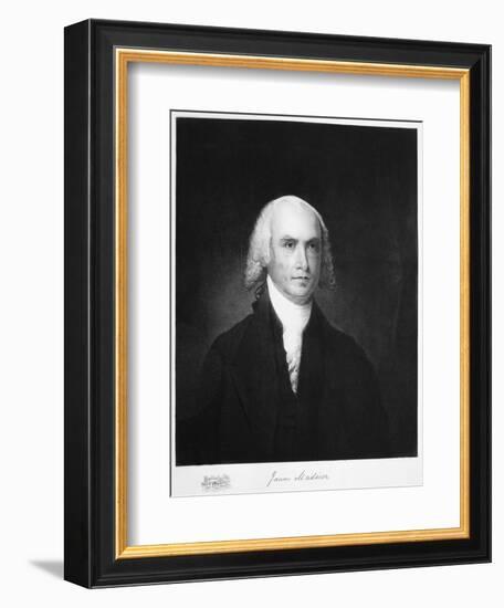 James Madison, 4th President of the the United States of America, (1901)-Unknown-Framed Giclee Print