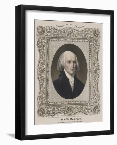 James Madison, 4th U.S. President-Science Source-Framed Giclee Print