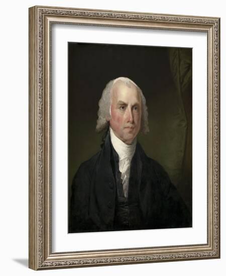 James Madison c.1821-Gilbert Stuart-Framed Giclee Print