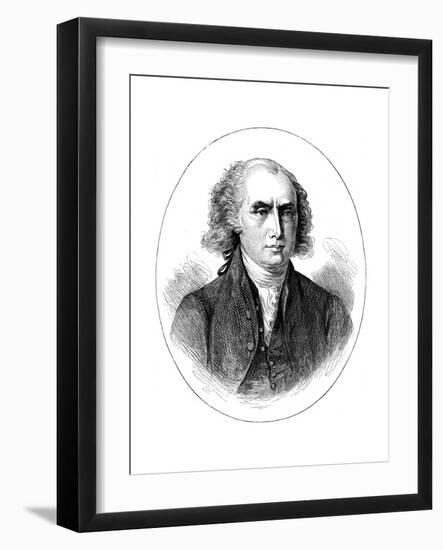 James Madison, Fourth President of the United States-null-Framed Giclee Print