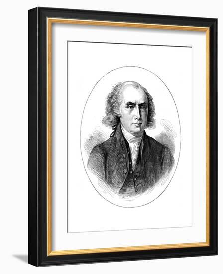 James Madison, Fourth President of the United States-null-Framed Giclee Print