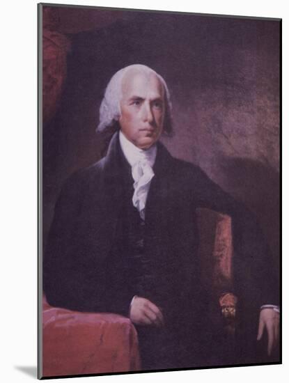 James Madison-Gilbert Stuart-Mounted Giclee Print