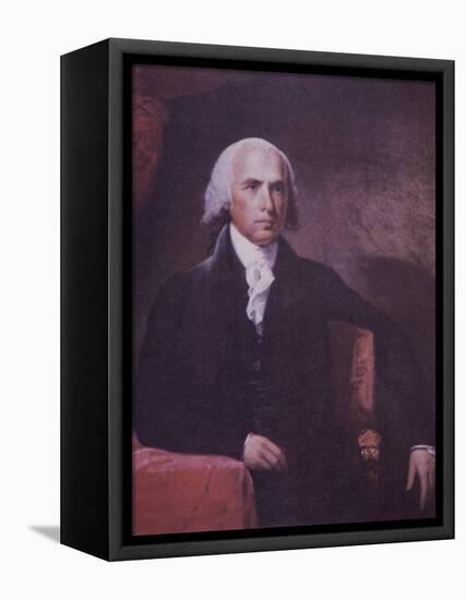 James Madison-Gilbert Stuart-Framed Premier Image Canvas