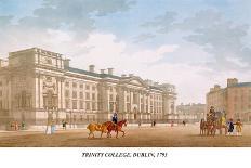 Trinity College, Dublin, 1793-James Malton-Giclee Print