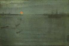 Nocturne: Blue and Gold--Southampton Water by James Mcneill Whistler-James Mcneill Whistler-Giclee Print