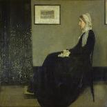Arrangement in Gray and Black No. 1 (Whistler's Mother)-James Abbott McNeill Whistler-Art Print