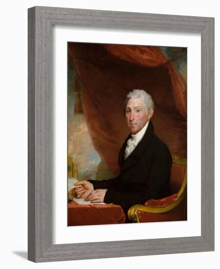 James Monroe, c.1820-22-Gilbert Stuart-Framed Giclee Print